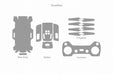 DJI Spark Simplified Skin CutFile template