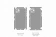 iPhone 11 Pro Max (2019) Skin Template VectoriPhone 11 Pro Max Full Wrap Skin Vector CutFile Template