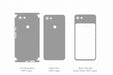 Pixel 3 (2018) Skin Template Vector