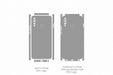 Galaxy M30 Full Wrap Skin Vector CutFile Template