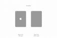 iPad Mini 5 (2019) Full Wrap Skin Vector CutFile Template