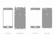 OnePlus 5 (2017) Skin Template Vector