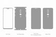 OnePlus 6 (2018) Skin Template Vector