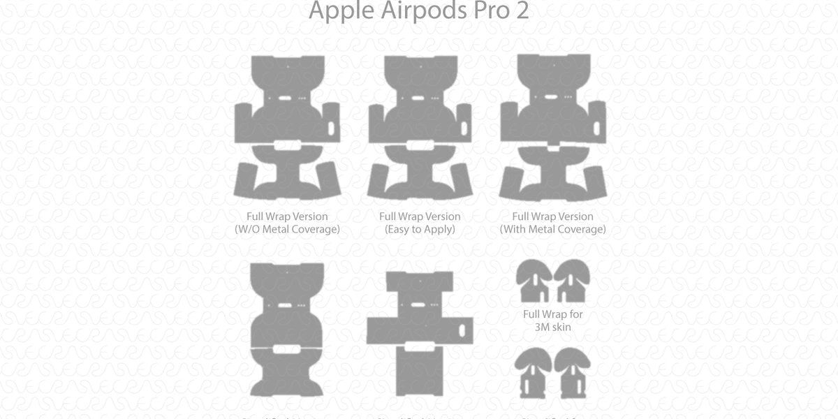 Most Precise AirPods Pro 2 Skin CutFile Vector Template Full Wrap SVG — VecRas most-precise-airpods-pro-2-skin-cutfile-vector-template-full-wrap-svg-vecras