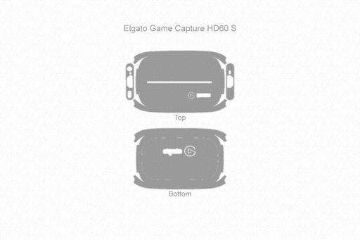 Elgato Game Capture HD60 S Full Wrap Skin Vector CutFile