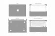 MacBook Pro 16 M1 Pro Full Wrap Skin Vector CutFile Template