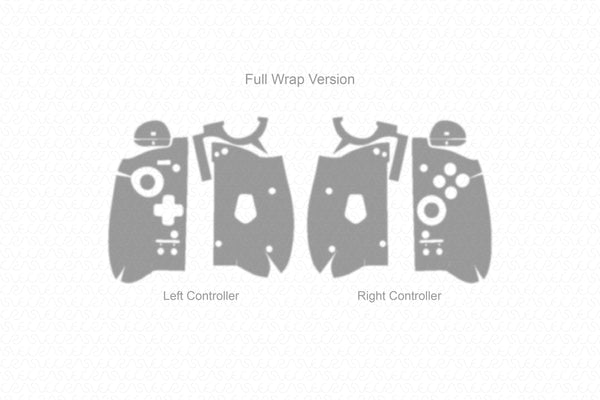 Hori Nintendo Switch Split Pad Pro Controller Full Wrap Skin Vector CutFile