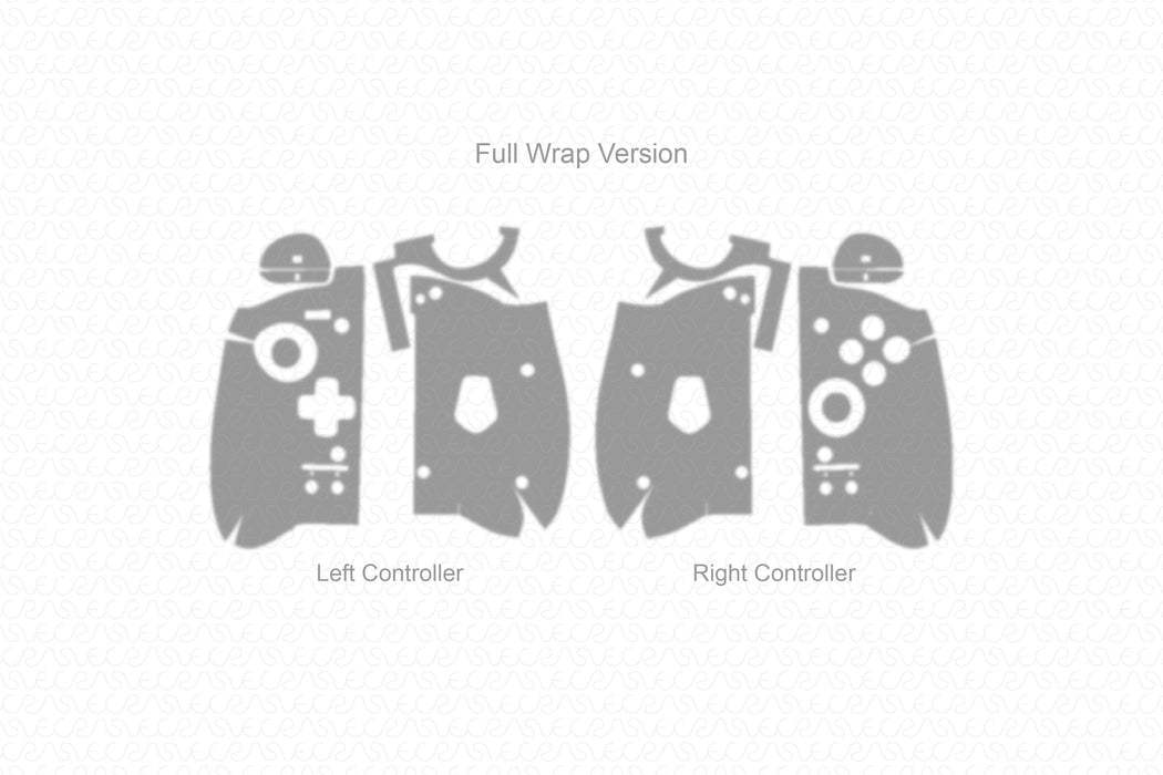  Hori Nintendo Switch Split Pad Pro Controller Full Wrap Skin Vector CutFile