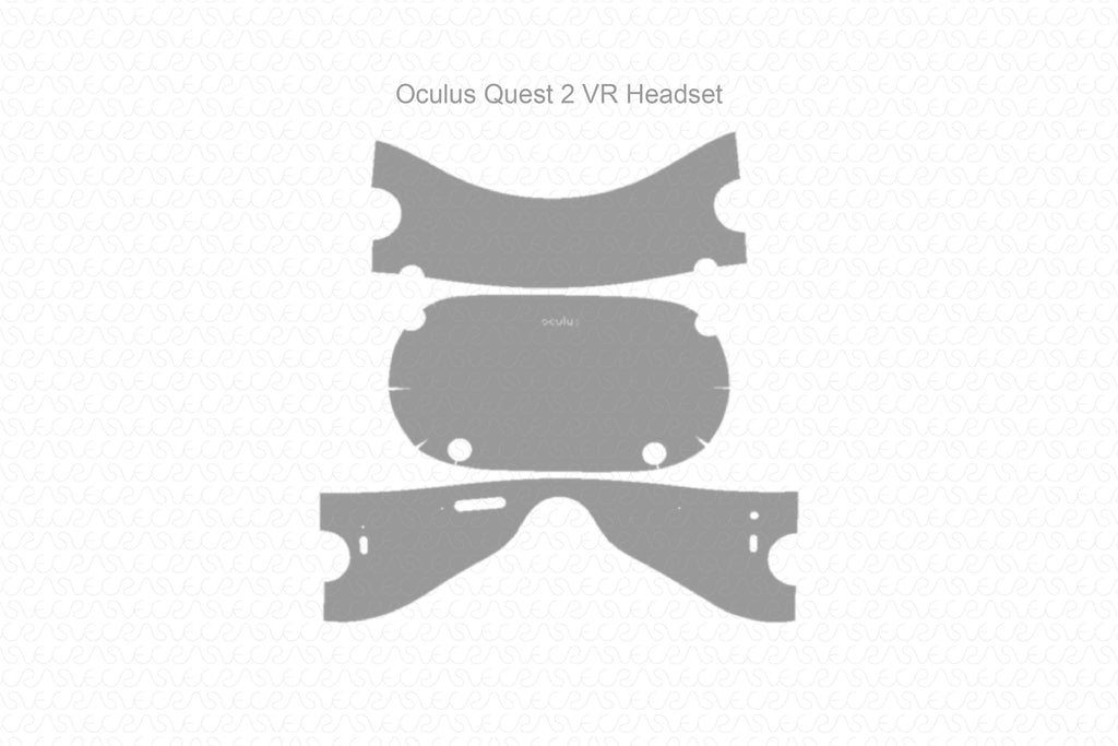 Meta Quest VR Headset Skin CutFile Vector Template Full Wrap SVG