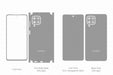 Galaxy M53 Full Wrap Skin Vector CutFile Template