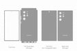 Galaxy S22 Ultra 5G Full Wrap Skin Vector CutFile Template