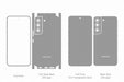 Galaxy S22 Plus Full Wrap Skin Vector CutFile Template