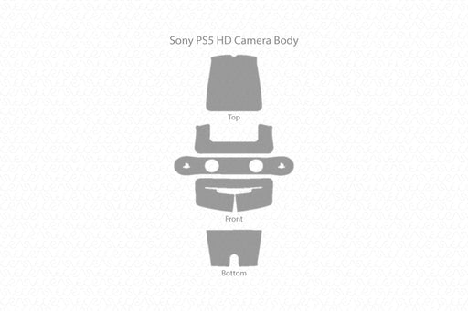 PS5 HD Camera Full Wrap Skin Vector CutFile