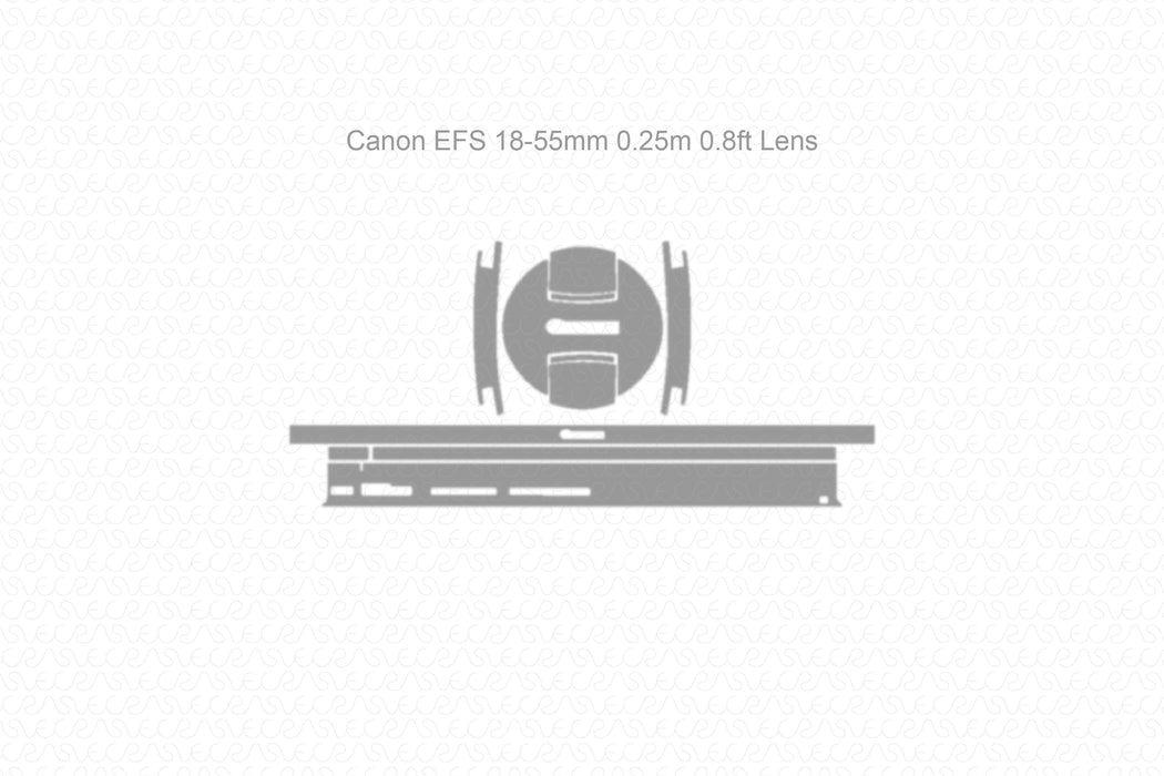 Canon EOS Rebel T6 – 1300D Camera Full Wrap Skin Vector CutFile Template