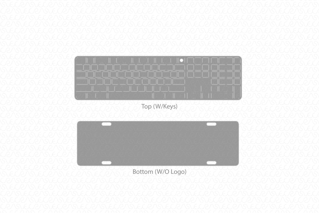 Magic Keyboard Touch ID-Numeric Keypad A2520 Full Wrap Skin Vector CutFile Template