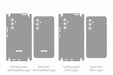 Galaxy A34 5G Full Wrap Skin Vector CutFile Template