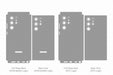Galaxy S22 Ultra 5G Full Wrap Skin Vector CutFile Template