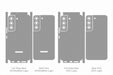 Galaxy S22 Plus Full Wrap Skin Vector CutFile Template
