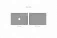MacBook Air 13.6 M2 Full Wrap Skin Vector CutFile Template