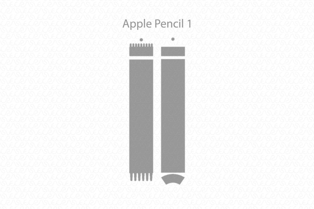 Apple Pencil 1 Full Wrap Skin Vector CutFile Template