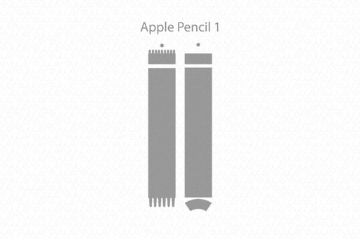Apple Pencil 1 Full Wrap Skin Vector CutFile Template