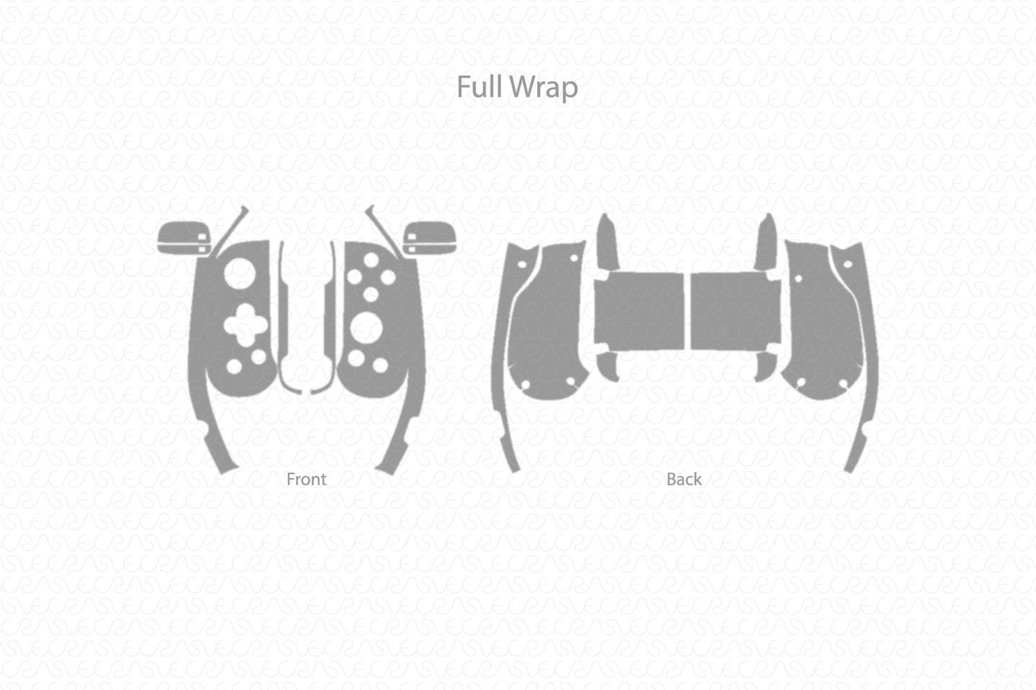 Exclusive Backbone One Gaming Controller Skin Template Vector Full Wrap ...