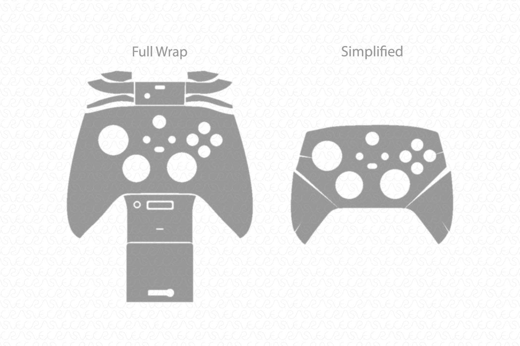 Microsoft Xbox Series S Full Wrap Skin Vector CutFile Template
