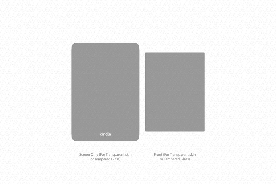 Amazon Kindle 6inch 11th Gen Skin CutFile Vector Template Full Wrap