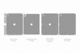 iPad Pro 12.9-inch M2 (6th Gen) Wi-Fi Full Wrap Skin Vector CutFile Template
