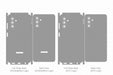 Samsung Galaxy A04s Full Wrap Skin Vector CutFile Template