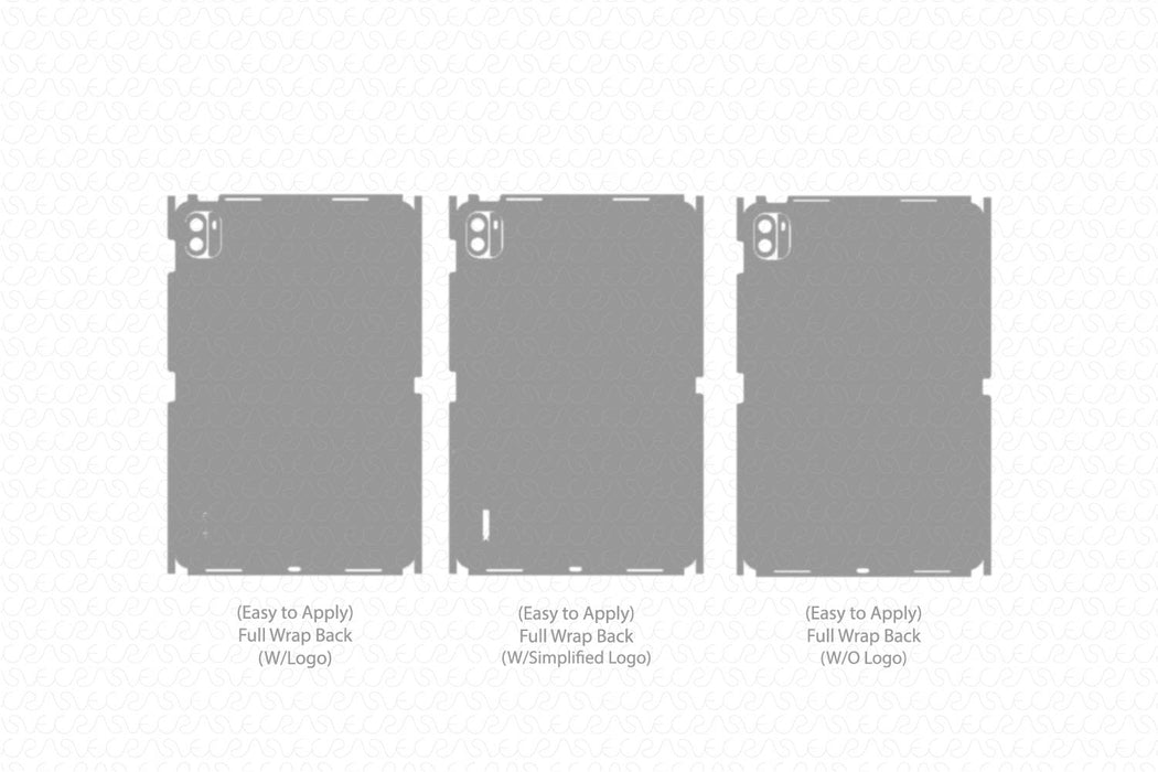 Xiaomi Pad 5 Tablet Skin Full Wrap Skin Vector CutFile Template