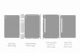 Galaxy Tab S8 Full Wrap Skin Vector CutFile Template