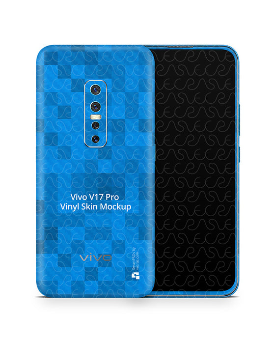Vivo V17 Pro Vinyl Skin Design Mockup 2019