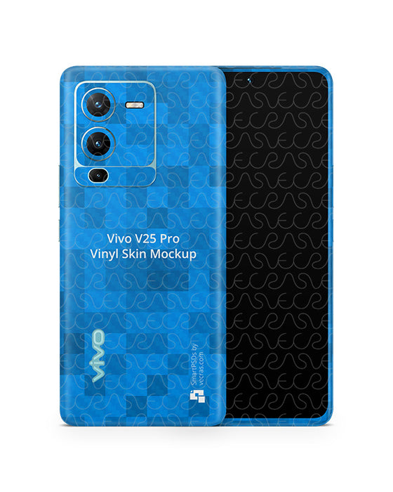 Vivo V25 Pro (2022) PSD Skin Mockup Template