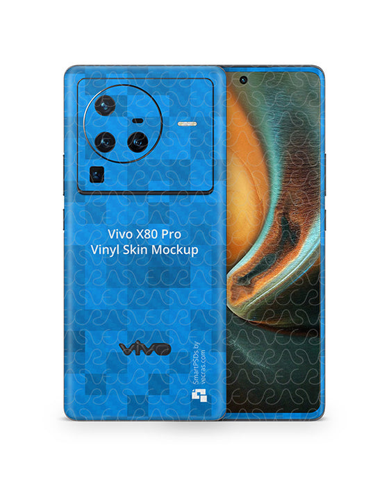 Vivo X80 Pro (2022) PSD Skin Mockup Template