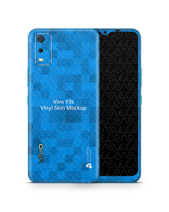 Vivo Y3s (2021) PSD Skin Mockup Template