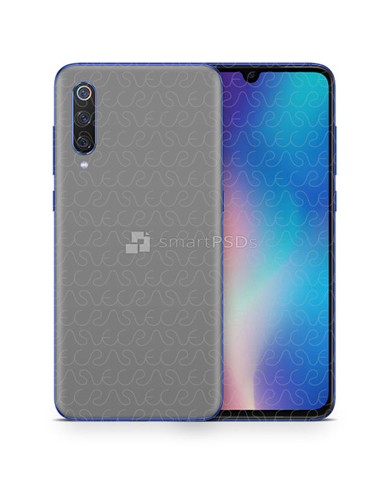 Xiaomi Mi9 (2019) PSD Skin Mockup Template