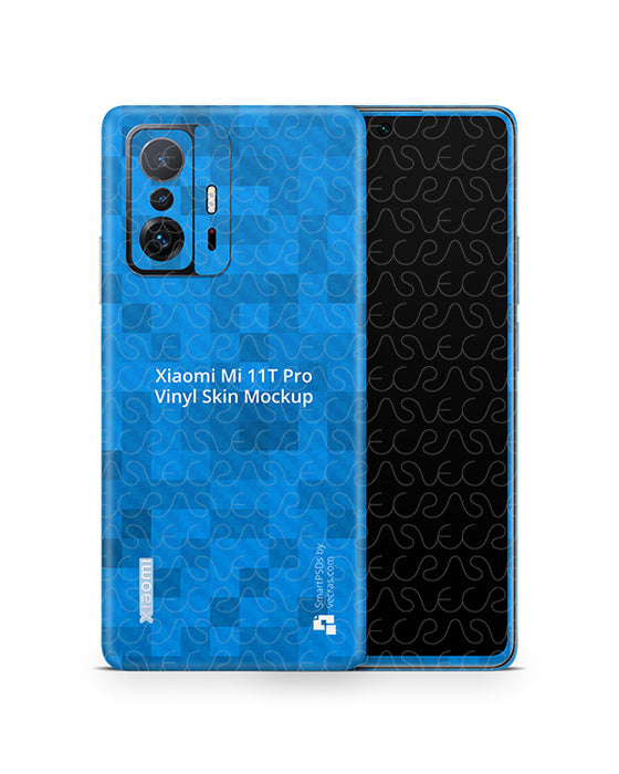 Xiaomi Mi 11T Pro (2021) PSD Skin Mockup Template