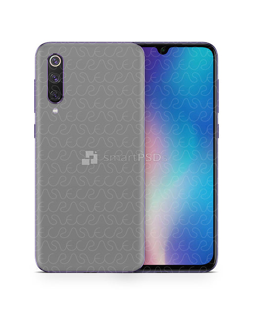 Xiaomi Mi9 SE (2019) PSD Skin Mockup Template