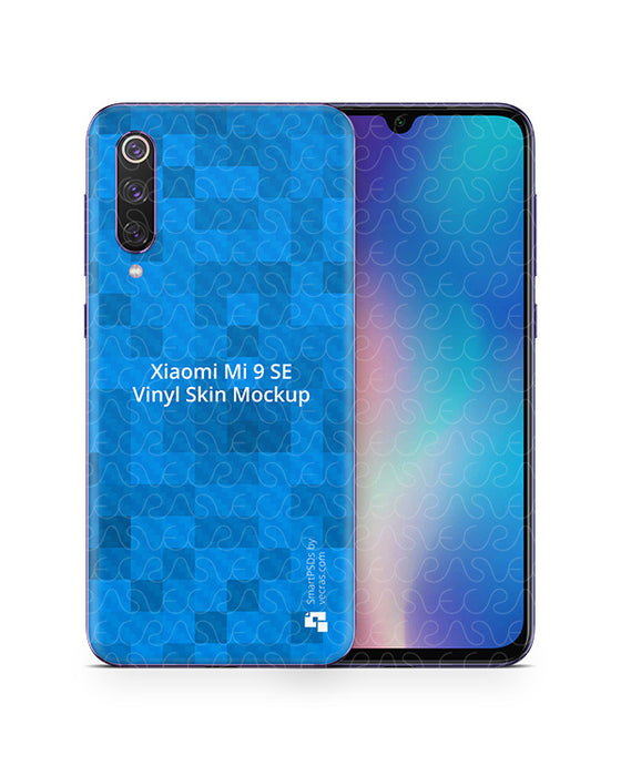 Xiaomi Mi9 SE (2019) PSD Skin Mockup Template