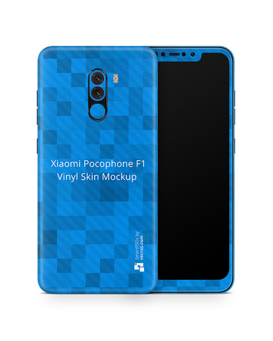Xiaomi Pocophone F1 Vinyl Skin Design Mockup 2018