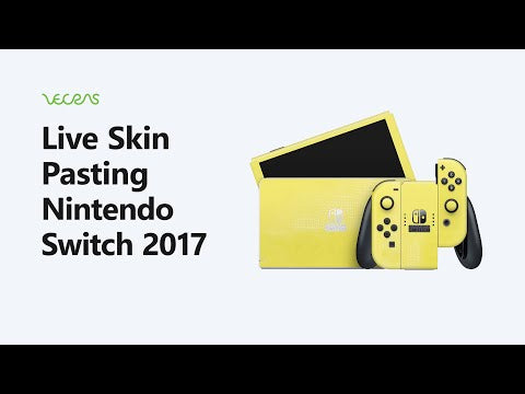 nintendo switch 2017 skin application video