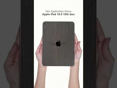 Apple iPad 10.9 10th Gen 3M Decal Skin Wrap Short Video