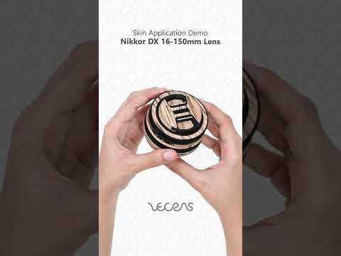 Nikon DX 16-50mm Lens 3M Decal Skin Wrap Short Video