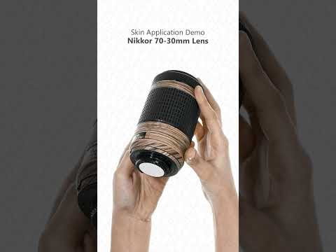 NIKKOR 70-300MM Lens 3M Decal Skin Wrap Short Video