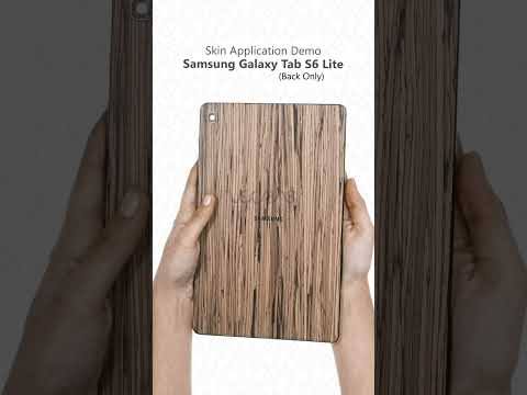 Galaxy Tab S6 Lite 3M Decal Skin Wrap Short Video