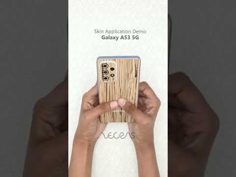 Galaxy A53 3M Decal Skin Wrap Short Video