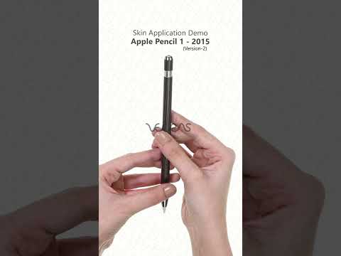 Apple Pencil 1 3M Decal Skin Wrap Short Video