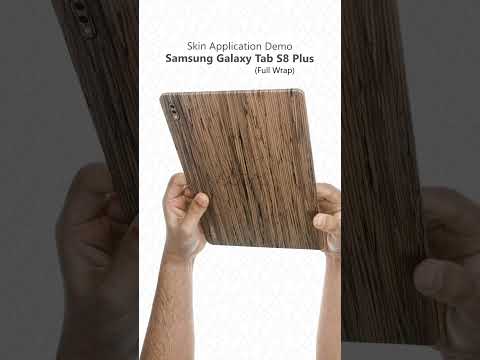 Galaxy Tab S8 Plus 3M Decal Skin Wrap Short Video