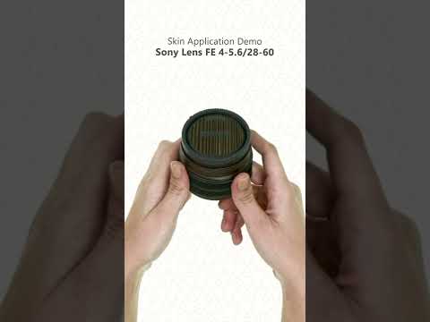 Sony FE 28-60mm 3M Decal Skin Wrap Short Video
